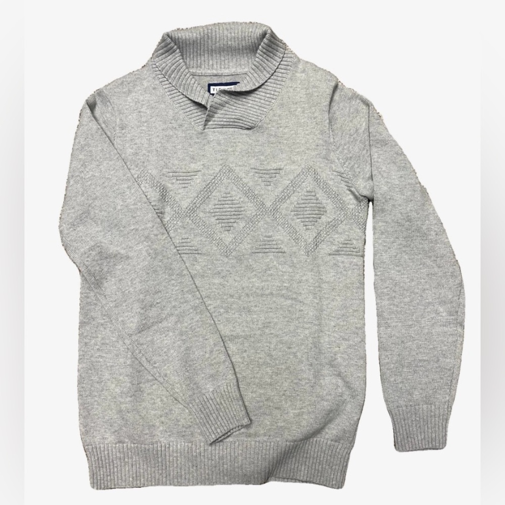 Tip Top Men's small Gray Sweater